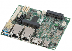 上海祁鸣 2.5寸 Pico-ITX 工控主板MS-98I6 板载凌动Apollo Lake E3940工业嵌入式高性能低功耗宽温板载4GB工控主板